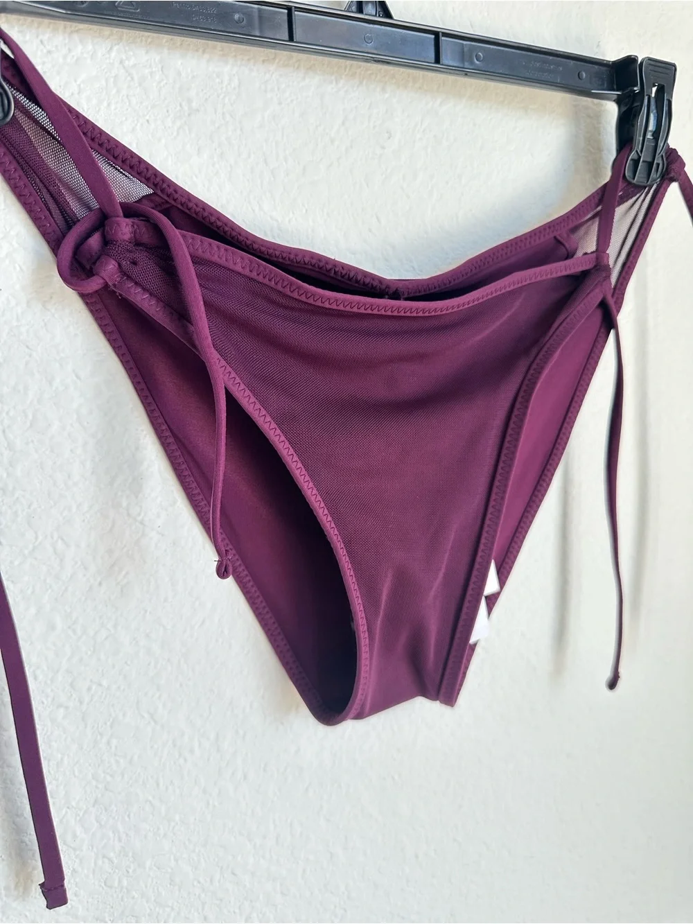 BECCA two piece Muse Layered Bralette‎ Bikini set top bottom Medium swimwear